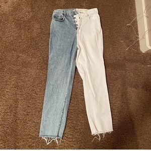 Pacsun High Rise Straight Jeans